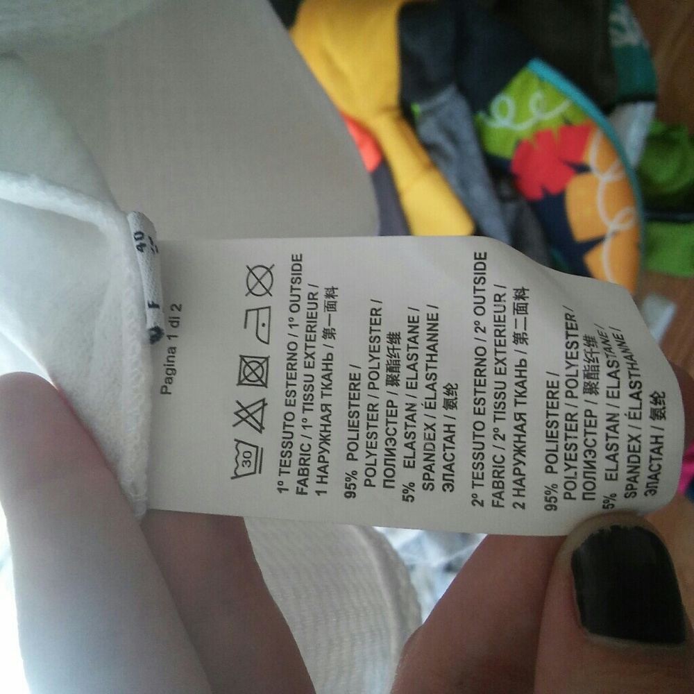 Pinko Italian White Dress - Picture 8 of 8